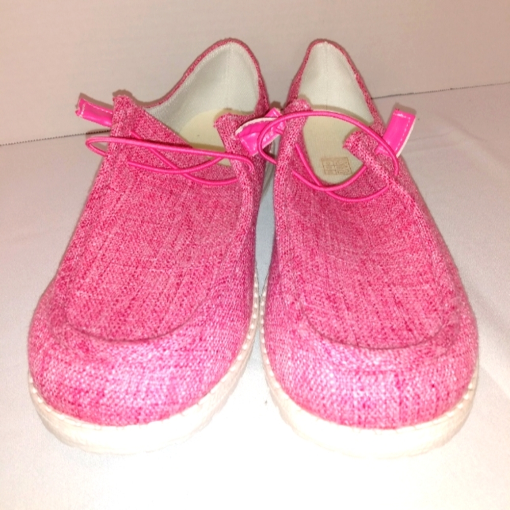 🩷Women's New Size 10 EU 41 Memory Foam Slip on Comfortable Canvas Shoes